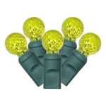 Vickerman 25' Color Box G12 Berry Led Christmas Light Set In Lime Green. Fixed Price $32.92.