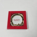 Klikel Christmas Photo Ornament 2024 Frame Gold In Box. Fixed Price $9.99.