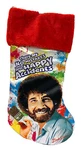 Bob Ross No Mistakes Just Happy Accidents Christmas Stocking 18"X 10 Kurt Adler. Fixed Price $13.95.