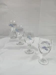 Pfaltzgraff Winter Frost Iced Beverage Glasses 16 Oz. Set Of 4 Preowned. Fixed Price $23.62.