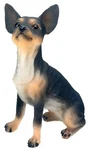 Stealstreet Chihuahua (black) Dog - Collectible Statue Figurine Figure Sculpture. Fixed Price $14.60.