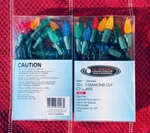 2X Everstar Battery Operated 20 Ct Led Diamond Cut C3 Light String Timer Feature. Fixed Price $8.00.