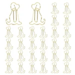 Beufee 100PCS Gold Paper Clips Cute Cat Dog Animal Clip,. Fixed Price $28.82.