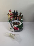 Northlight 6.5" Animated Victorian Village Ice Skating Winter Scene Christmas. Fixed Price $22.00.