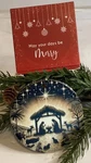 Nativity Scene Ceramic Decor Christmas - Birth Of Jesus Ornaments .... Fixed Price $7.00.