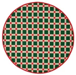 Ikea Vinterfint Christmas Tree Skirt Check Pattern Multicolor 39 " 306.050.22. Fixed Price $18.50.