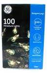 Ge String-a-long 100 Clear Miniature Lights Party Wedding Holiday Events 20.6'. Fixed Price $13.95.