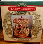 1996 Mr. Christmas Holiday Go Round Horse Carousel 50 Songs Animated Target K15. Fixed Price $69.99.