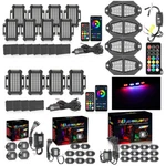 Rgb Led Rock Lights Kit Offroad Truck Underbody Neon Pods Motorcycle Boat. Fixed Price $178.99.