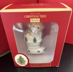Spode Portmeirion Puppy In Boot Christmas Tree Collection Ornament 3.5" Box. Fixed Price $12.00.