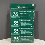 Trim Home Green Indoor Christmas Super Bright 35 Light String 4 Packs Kmart. Fixed Price $24.00.