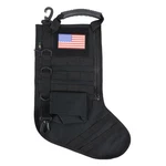 Osage River Tactical Christmas Stocking Handle, Usa Patch, Molle Webbing, Black. Fixed Price $10.99.