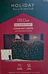 Holiday Living 150 Ct Clear Net Lights ES66-310L Christmas New. Fixed Price $16.99.