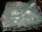 Wimpole Street Creations Card Size Tablecloth. Fixed Price $35.00.