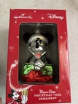 Hallmark Disney Christmas Tree Blown Glass Ornament - Mickey Mouse (2015) Nib. Fixed Price $11.50.