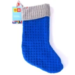 Lego Collection Target Christmas Stocking Blue, 60% Acrylic, 40% Nylon, 20". Fixed Price $9.50.