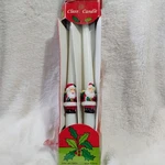 Vintage Christmas Santa Claus 12" Taper Candles Class Read Description. Fixed Price $9.72.