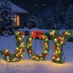 Janinka Joy Lighted Outdoor Christmas Decorations Set 16.5 X 12.6 Inch Illumi.... Fixed Price $39.30.