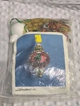 Vintage Herrshners Craft Sequin Bead Ornament Kit Makes Christmas Teardrop Tree. Fixed Price $34.99.