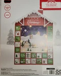 Christmas Countdown Lighted Advent Calendar Wood House Santa Reindeer Holiday. Fixed Price $34.99.