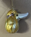 Rare Fancy Pretty Dog Christmas Hanging Ornament Target Wondershop 4 Plastic. Fixed Price $9.99.