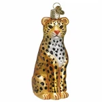 Owc Old World Christmas Leopard (12148) Glass Ornament New In Box. Fixed Price $19.95.