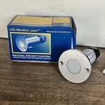 National Lighting Specialty Minidisc Aluminum Finish Ledmd-cw-al. Fixed Price $15.00.