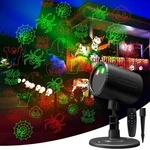 Halloween Light Projector Outdoor 6 Rotating Dynamic Horror Hallomas Pattens .... Fixed Price $34.99.