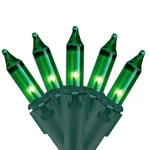 Northlight 50 Count Green Mini Christmas Set, 24.5 Ft Wire. Fixed Price $14.49.