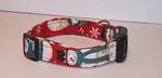 Wet Nose Designs Country Charm Snowmen Dog Collar Christmas Winter Snowman Red. Fixed Price $10.99.