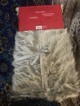 Wondershop Target Christmas Tree Skirt Faux Fur Gray Rustic Cabin Farmhouse Nwt. Fixed Price $17.97.