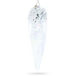 Sparkling Crystal Blown Glass Ornament. Fixed Price $13.98.