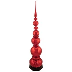 Northlight 54" Shiny Glittered Topiary Finial Tower Christmas Decoration. Fixed Price $285.49.