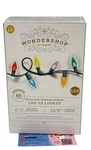 Wondershop Target Christmas 60 Led Red Faceted C6 Lights 19.8 Lighted Length. Fixed Price $12.00.