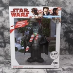 Darth Vader Airblown Inflatable Christmas Candy Cane 5 Feet Star Wars Gemmy 2017. Fixed Price $44.95.