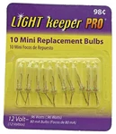 12 Volt Christmas Bulbs Clear Mini For 10 11 Ct Tree Topper Lightkeeper. Fixed Price $15.49.