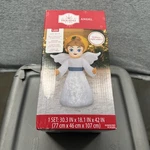 Holiday Time Angel Led Inflatable 3.5 Ft Glittery Light Christmas Yard Decor New. Fixed Price $24.99.