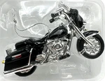 Harley Davidson Ornament Black Motorcycle 2001 Chrome Plated Porcelain. Fixed Price $16.95.
