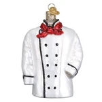 Chef's Coat Blown Glass Christmas Ornament By Old World. Fixed Price $15.99.