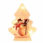 Stony Creek Jolly Snowman Christmas Tree Lighted Glass Accent Electric. Fixed Price $58.99.