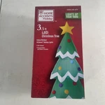 Home Accents Holiday 3.5 Ft Led Christmas Tree Inflatable Airblown Lights. Fixed Price $27.54.