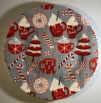 8 Plate For Santa Cookies/appetizers/snacks Let It Snow/oh So Good NEW-SHIP24. Fixed Price $22.85.