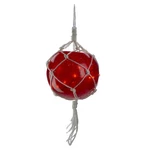 Barcana 11.5" Lighted Roped Red Ball Outdoor Christmas Decoration - Clear Lights. Fixed Price $75.59.
