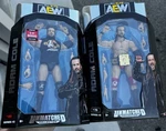 2 Adam Cole Aew Jazwares Unmatched Series Figures 10 #70 & #80 Chase 1/5000 Set. Fixed Price $19.00.