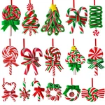 Augsun 16PCS Christmas Lollipop Ornaments, Candy Tree Decorations. Fixed Price $19.58.
