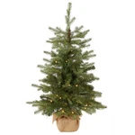 National Company Pre-lit 'feel Real' Artificial Mini Christmas Tree, Green,. Fixed Price $96.54.