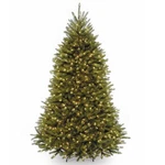 National Tree Company 7.5 Pre-lit Dunhill Fir Artificial 7FT 6IN, Green. Fixed Price $311.95.