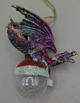 Design Toscano North Pole Dragon Holiday Ornament. Fixed Price $19.99.