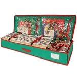 Bruwaa Christmas Wrapping Paper Organizer Storage Bag Containers 41", Green. Fixed Price $13.05.