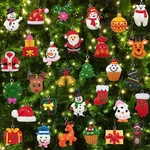 30PCS Mini Ornaments For Tree Decorations Small Christmas.... Fixed Price $14.02.